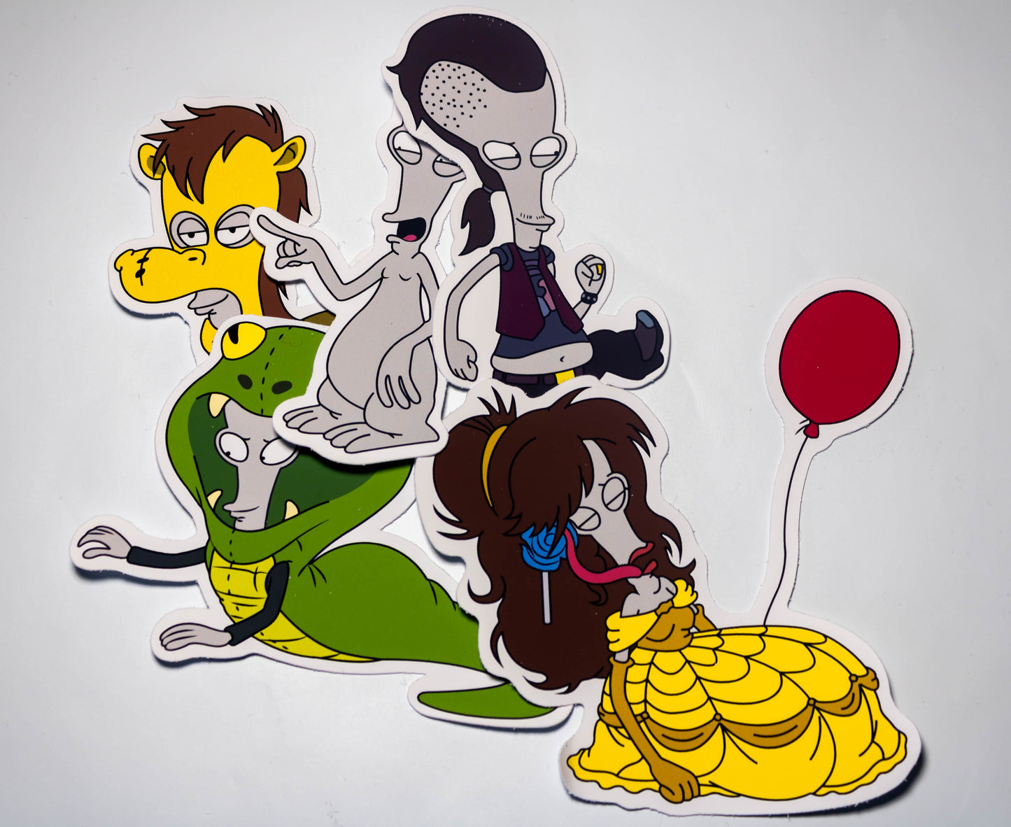 Roger the Alien Sticker set 2