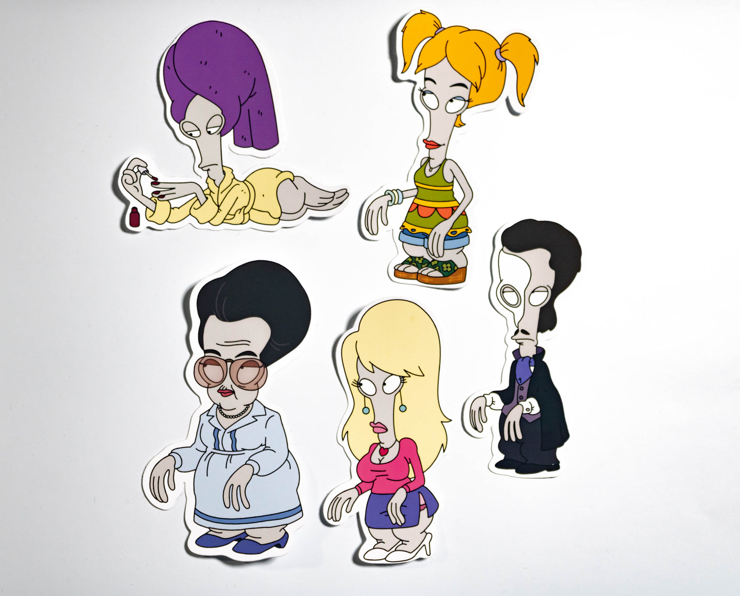 Roger the Alien Sticker Set 6