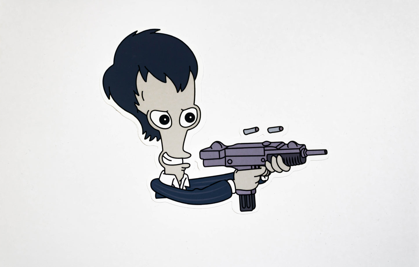 Roger the Alien as Scar Face Sticker