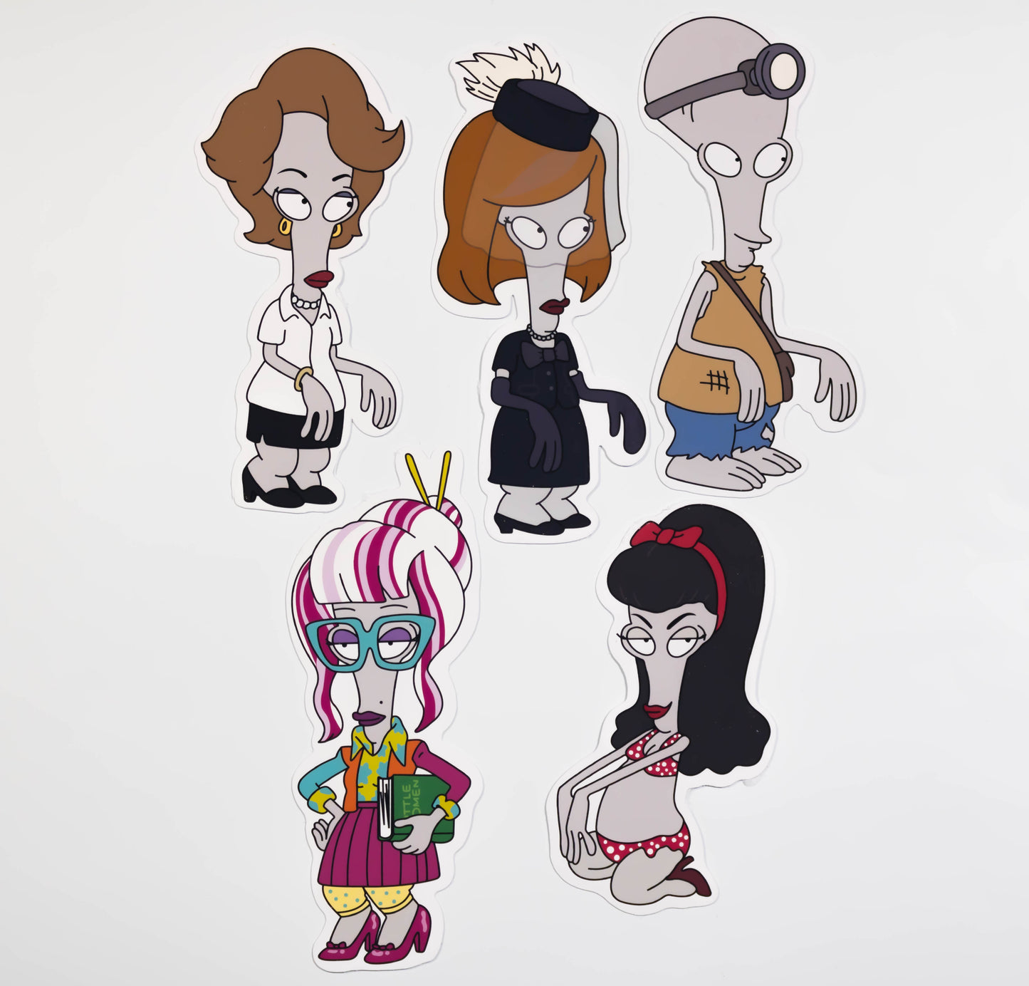 Roger the Alien Sticker Set 8