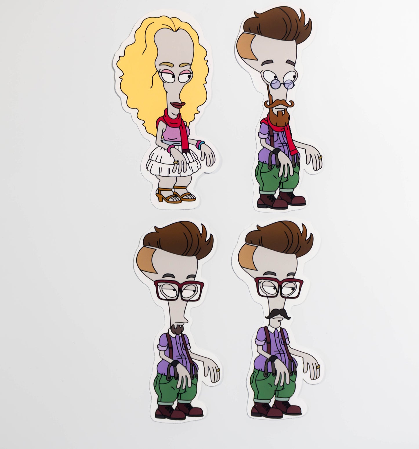 Roger the Alien Sticker Set "A Roger Story"