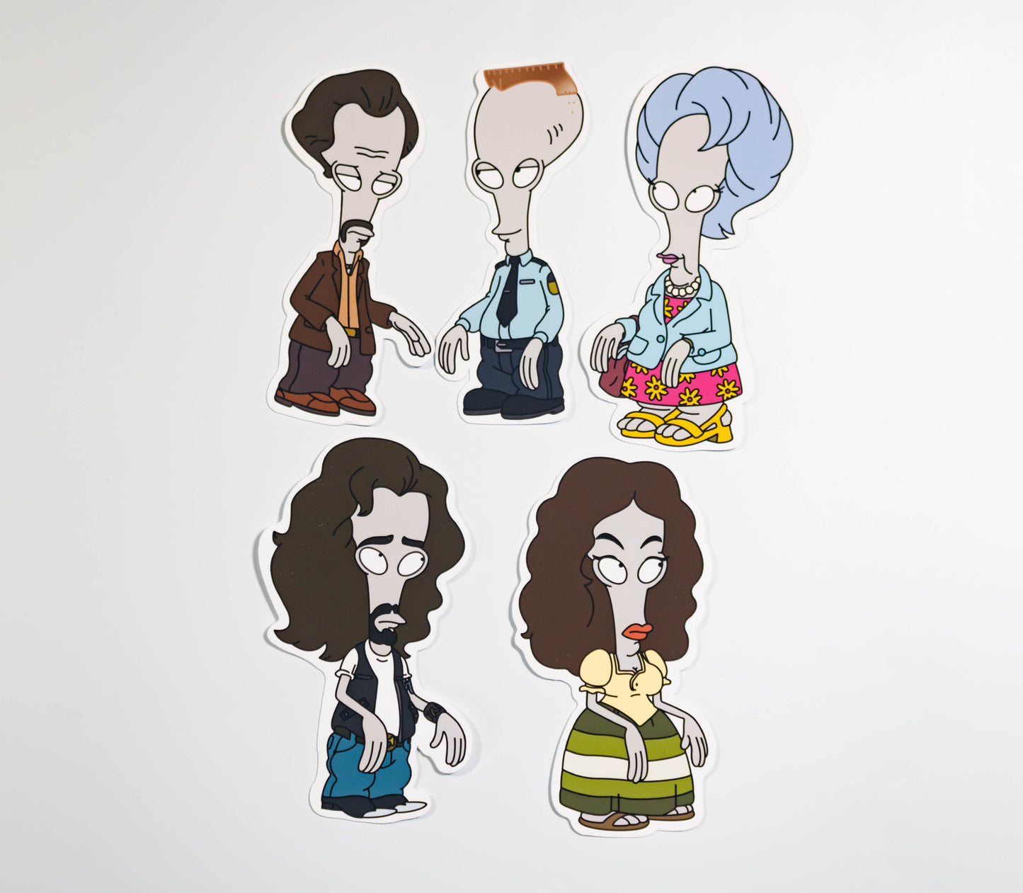 Roger the Alien Sticker Set 9