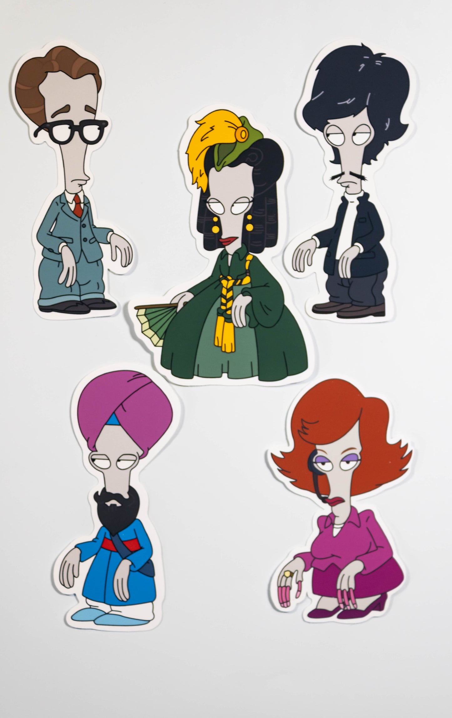 Roger the Alien Sticker Set "The One That Got Away"