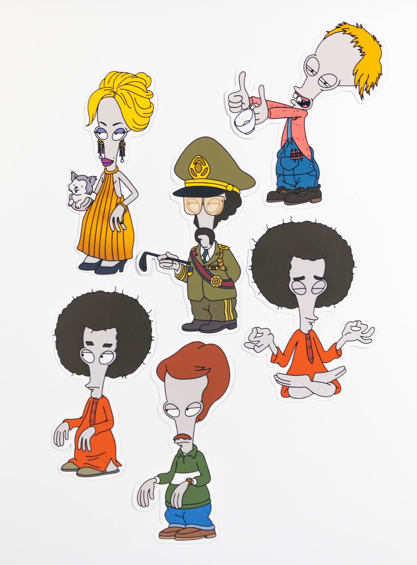 Roger the Alien Sticker Set 11