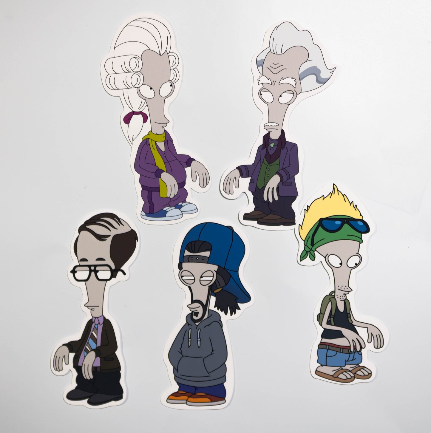 Roger the Alien Sticker Set 14