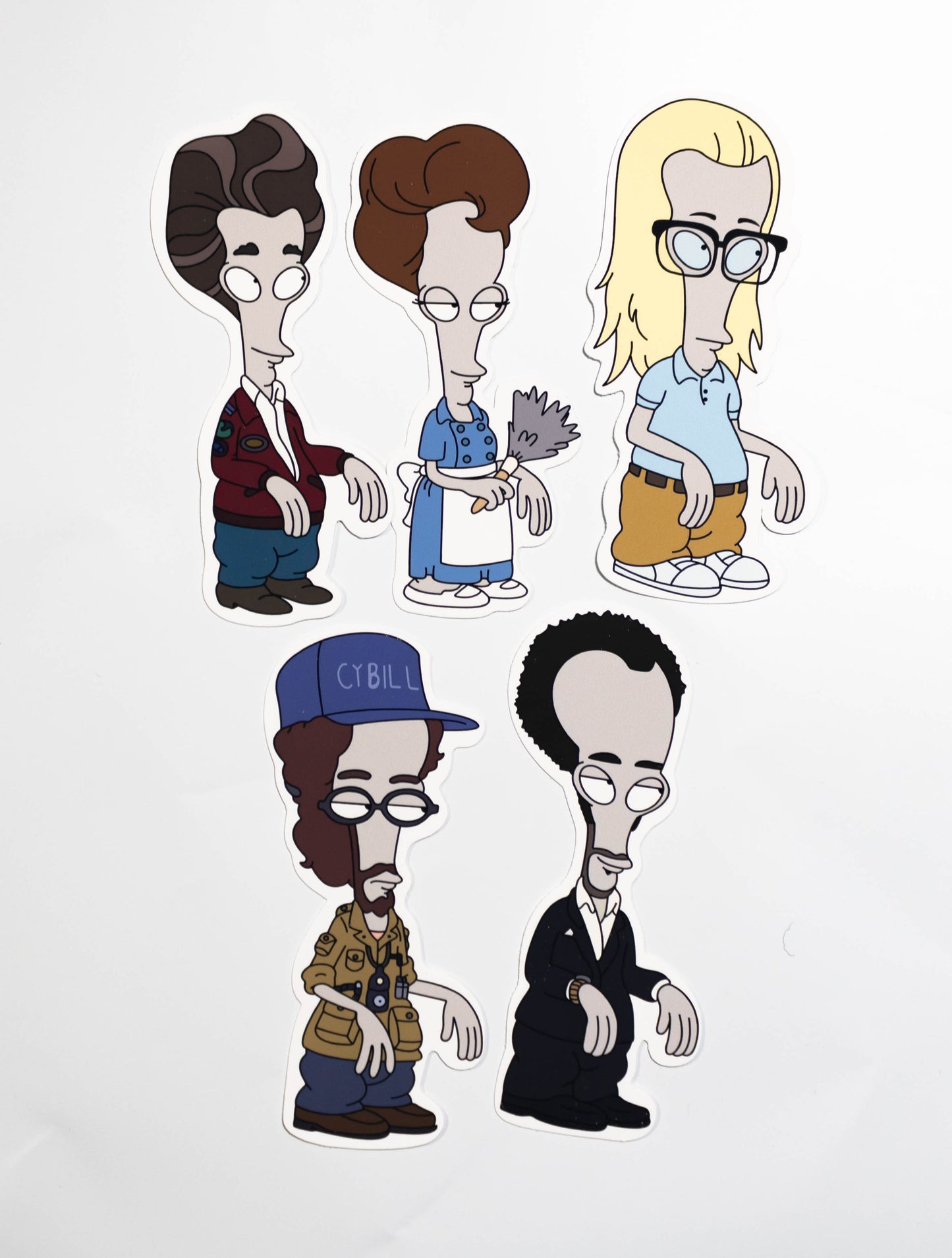 Roger the Alien Sticker Set 15