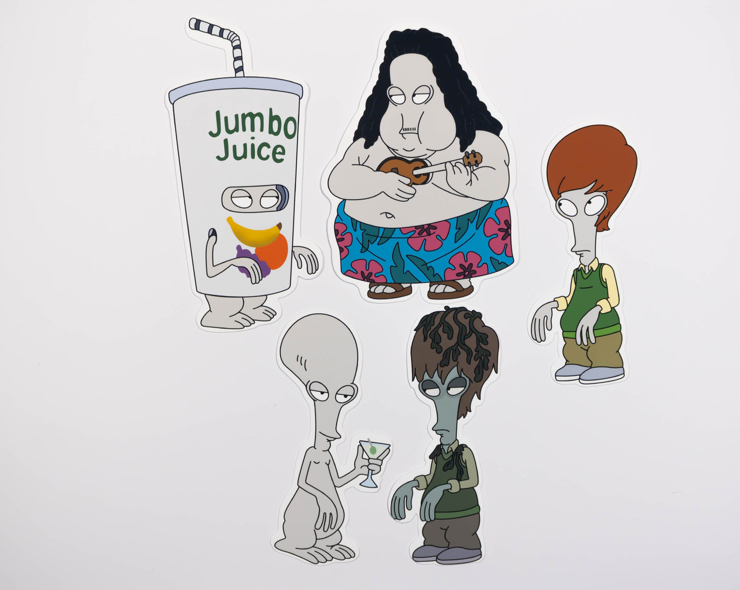 Roger the Alien Sticker Set 17
