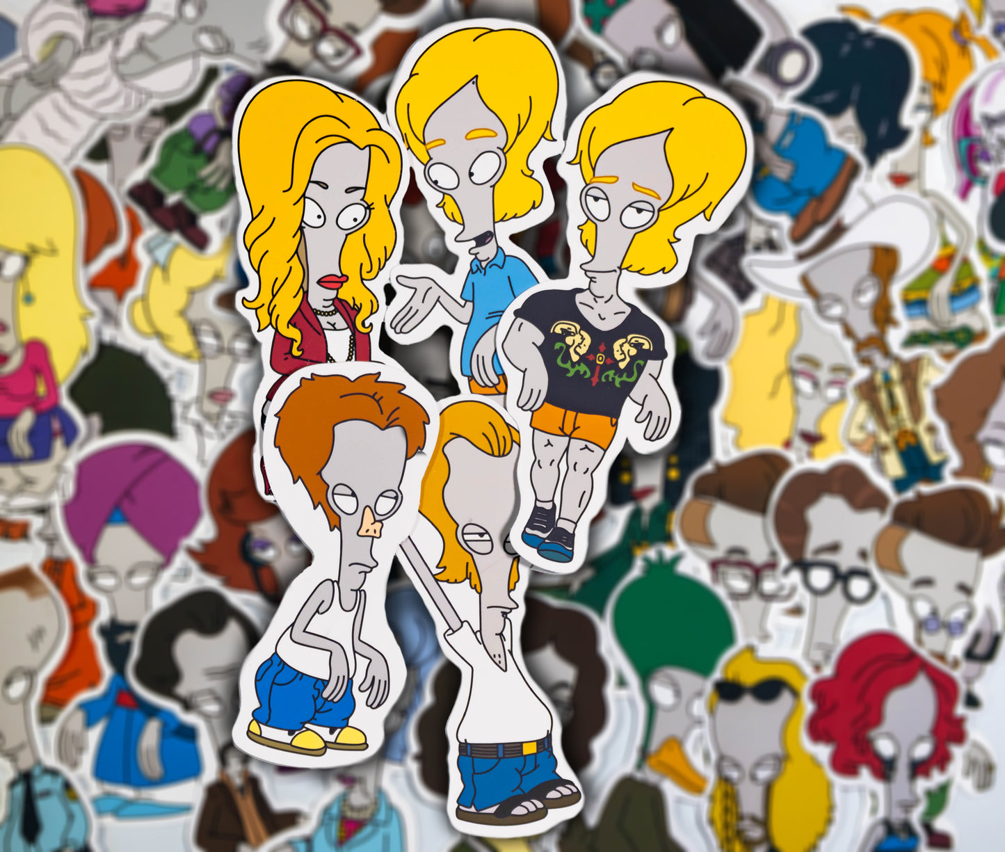 Roger the Alien Sticker Set 5