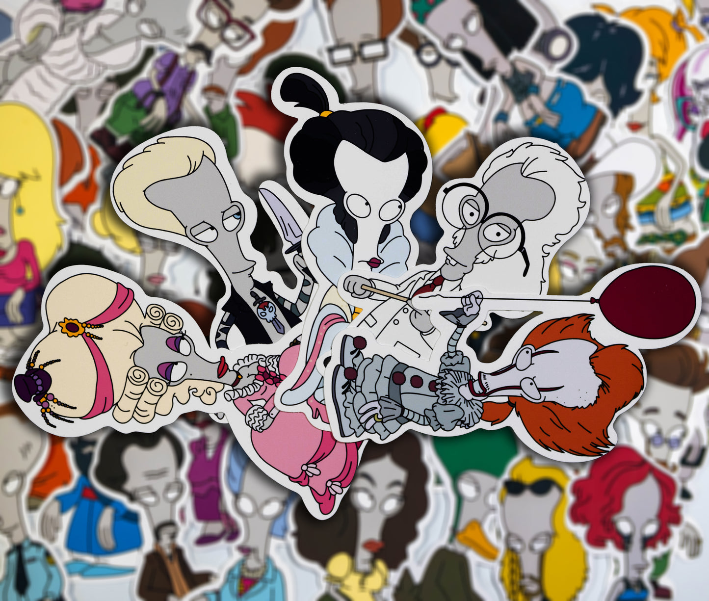 Roger the Alien Sticker Set 16