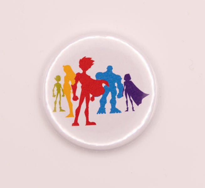 Teen Titans Button