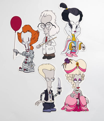 Roger the Alien Sticker Set 16