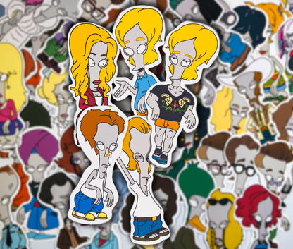 Roger the Alien Sticker Set 5