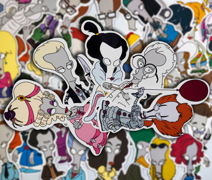Roger the Alien Sticker Set 16