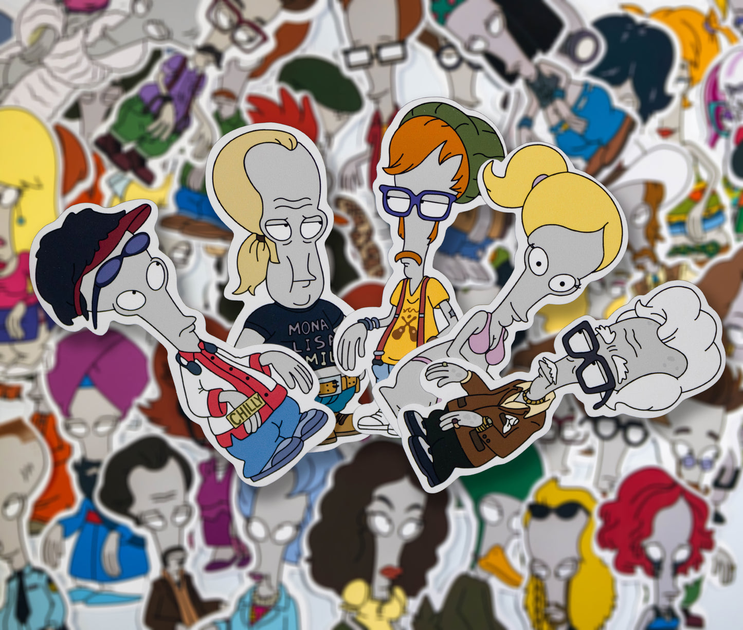 Roger the Alien Sticker Set 18